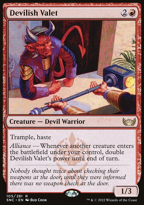 Devilish Valet